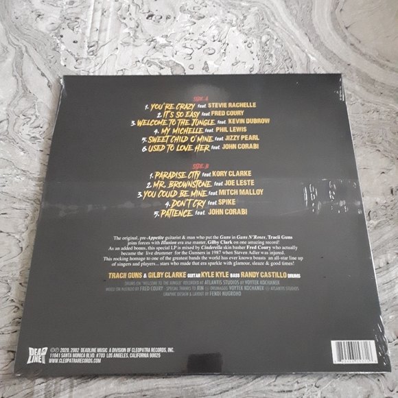 A Tribute To Guns N' Roses Limited Edition Red Vinyl - Picture 5 of 5